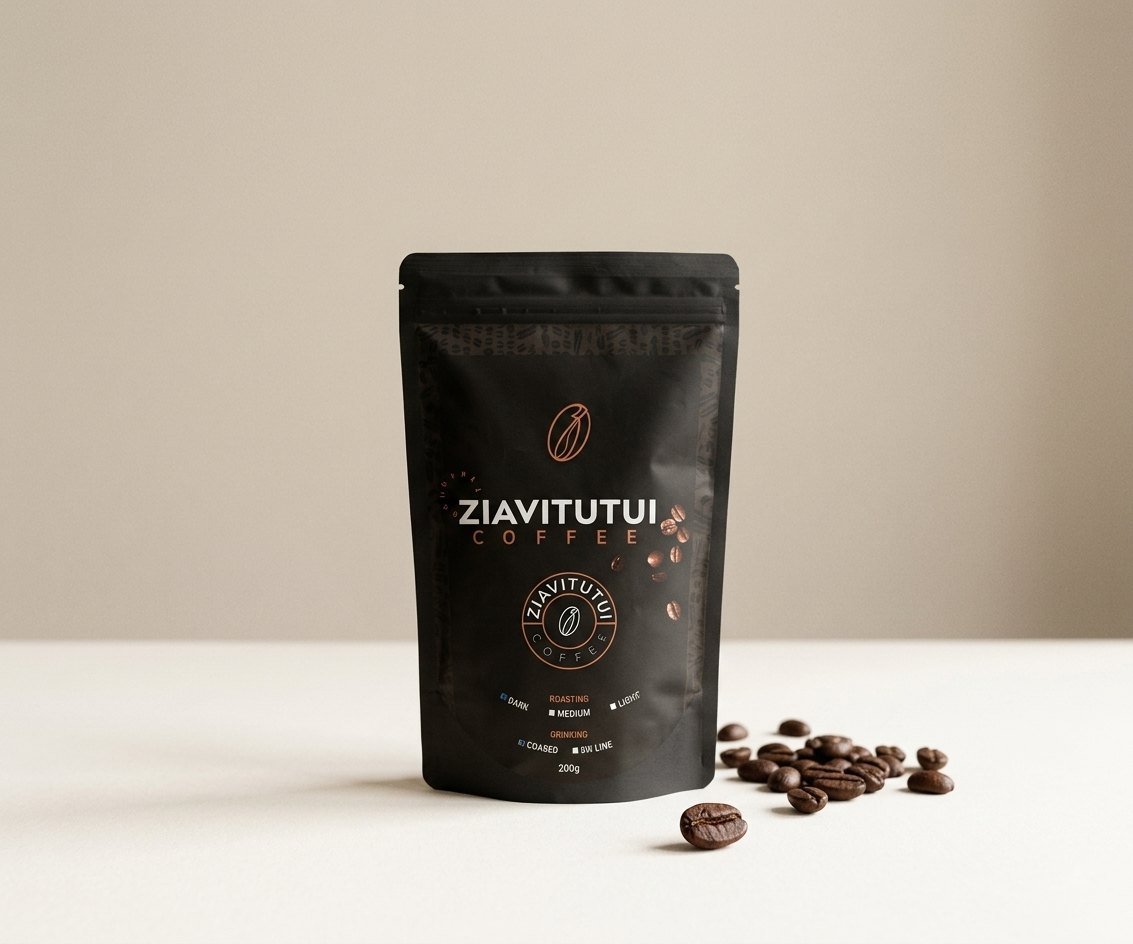 200 g bag of Ziavitutui Ground coffee
